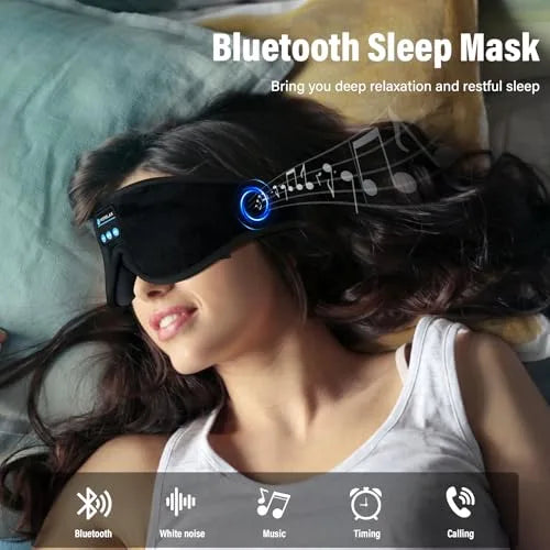 Slaapmasker met koptelefoon