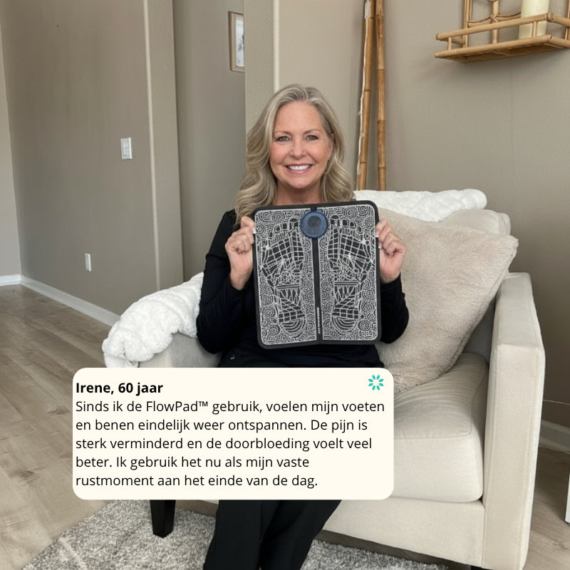 FlowPad™ – Elektrische voetmassager