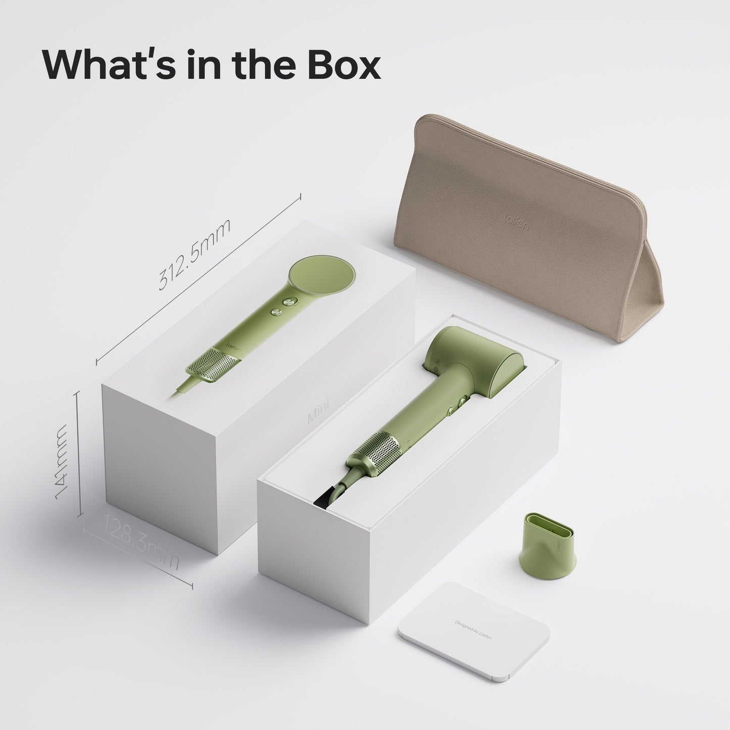 Laifen Mini – De krachtigste lichtgewicht föhn