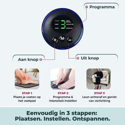 FlowPad™ – Elektrische voetmassager