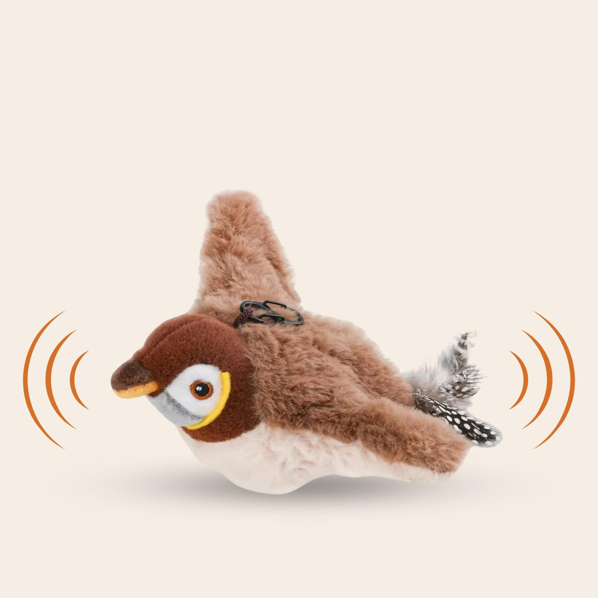Interactieve mus die flappert en tjilpt voor je kat