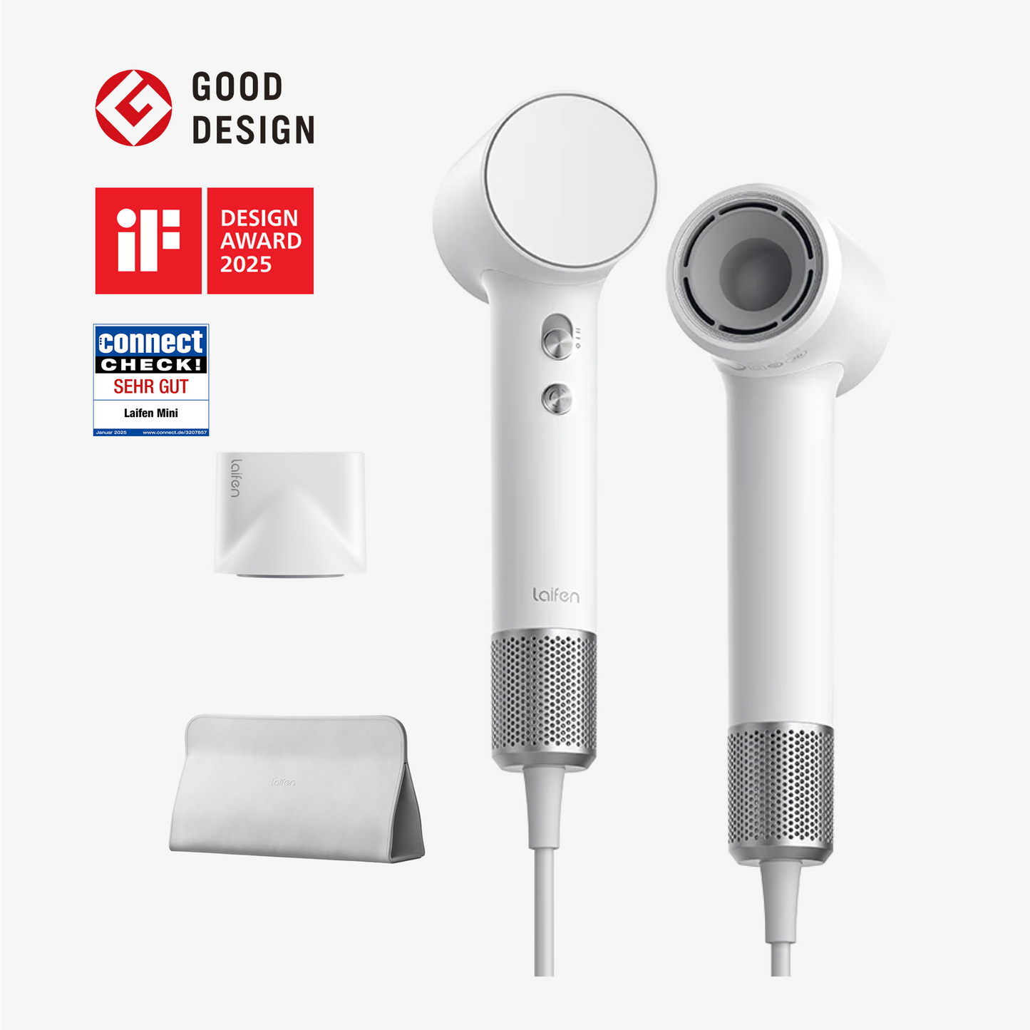 Laifen Mini – De krachtigste lichtgewicht föhn