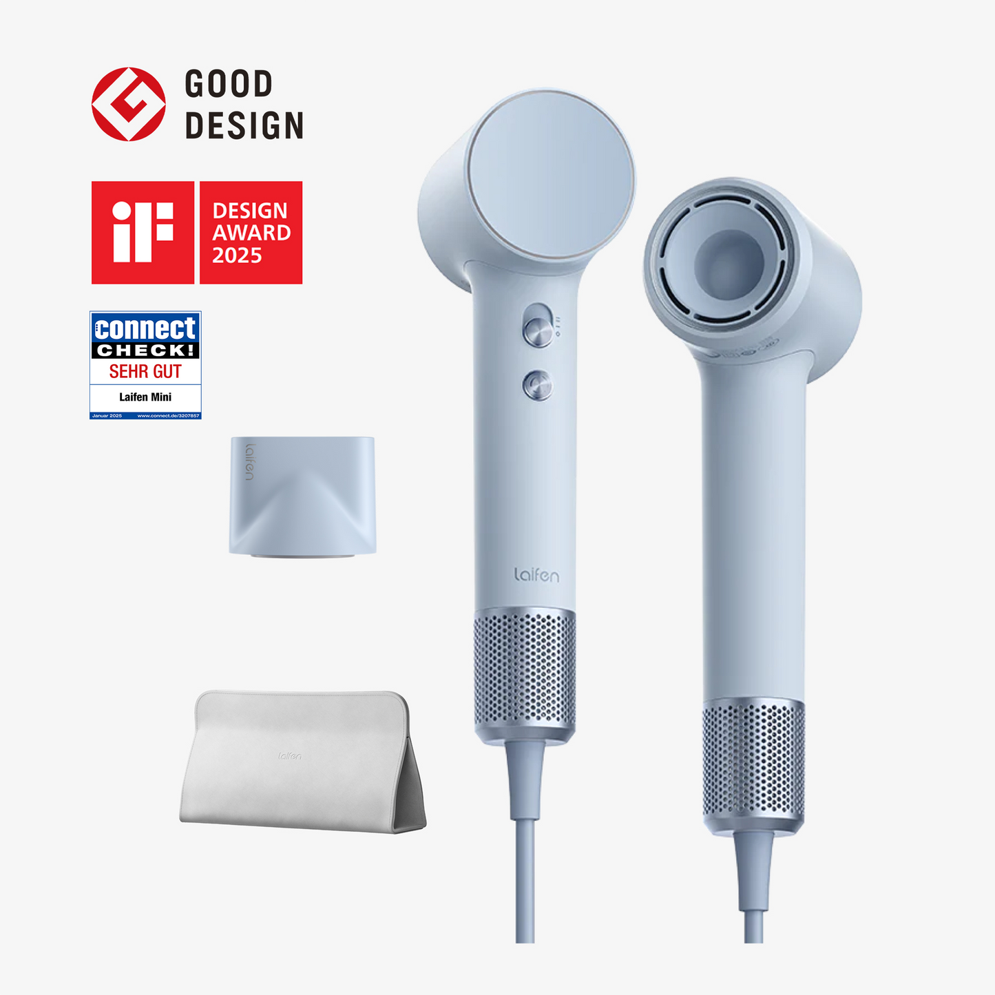 Laifen Mini – De krachtigste lichtgewicht föhn