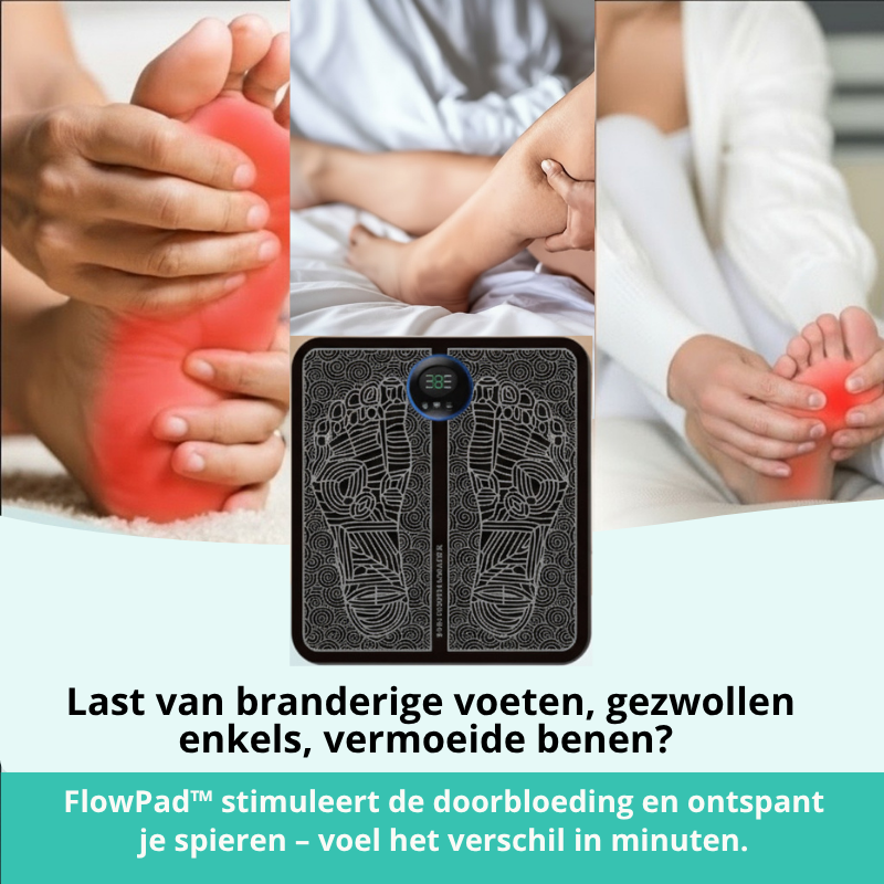 FlowPad™ – Elektrische voetmassager