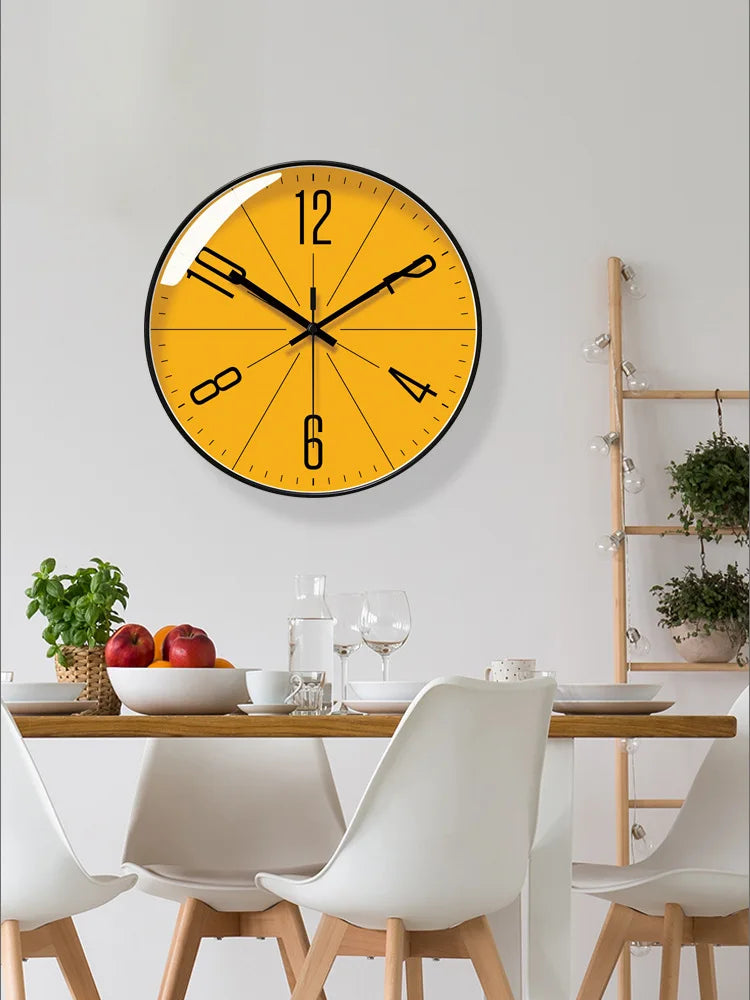 Nordic Wandklok – Stijl in Stilte