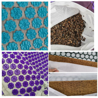 Luxe Acupressuur Mat & Kussen – Premium Zelfzorg voor Elke Dag