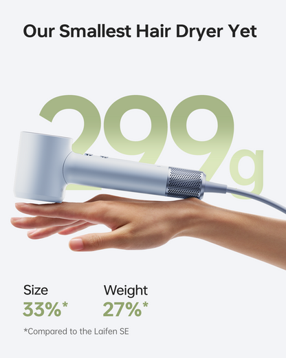 Laifen Mini – De krachtigste lichtgewicht föhn