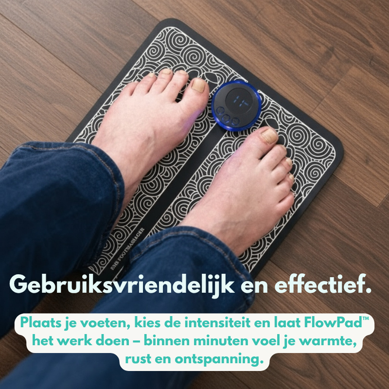 FlowPad™ – Elektrische voetmassager